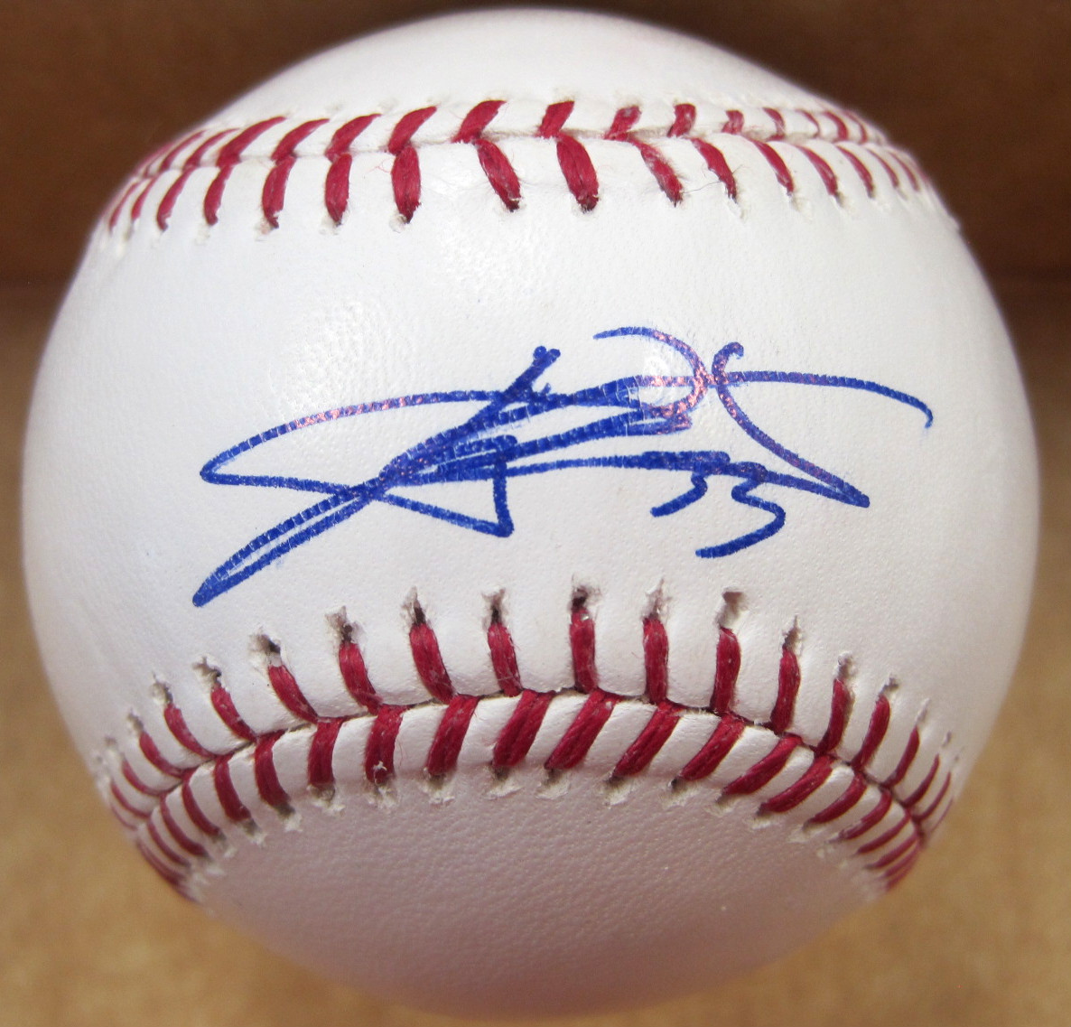 C.J. WILSON ANAHEIM ANGELS SIGNED AUTOGRAPGHED MAJOR LEAGUE BASEBALL W/COA