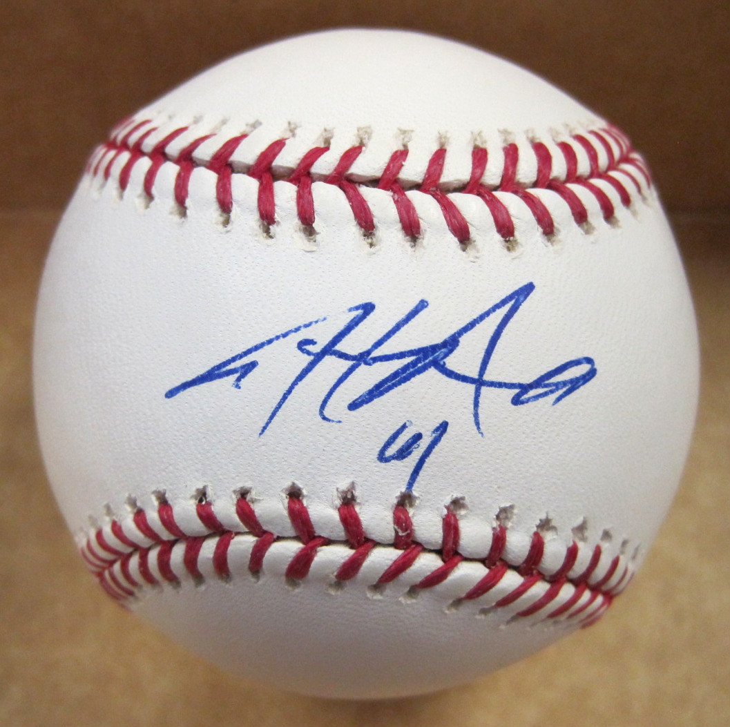 JARROD PARKER OAKLAND A'S SIGNED AUTOGRAPHED M.L.BASEBALL W/COA