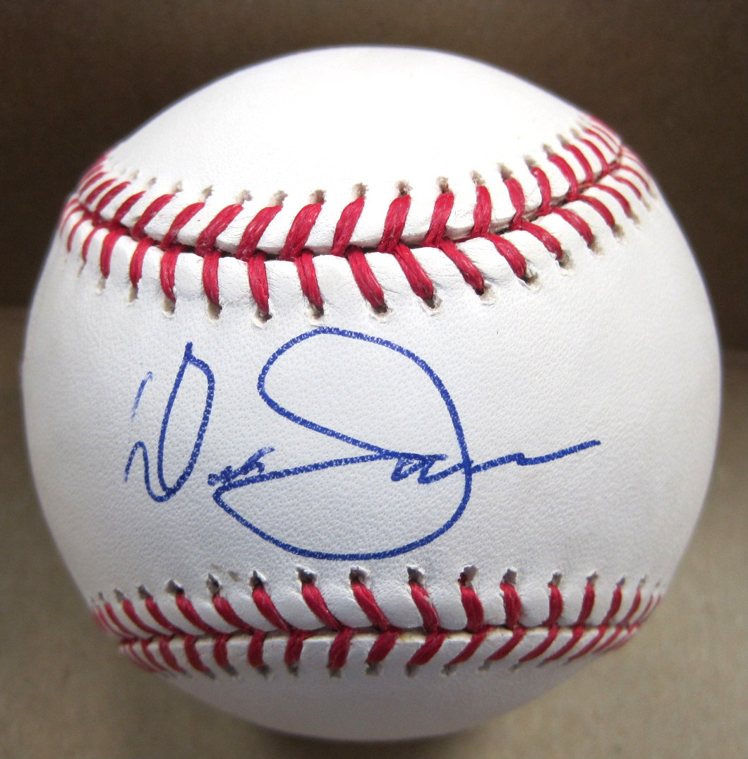 DAX JONES SAN FRANCISCO GIANTS SIGNED AUTOGRAPHED M.L.BASEBALL W/COA