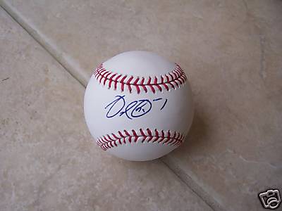 DELMON YOUNG DETROIT TIGERS SIGNED OFFICAL M.L. BASEBALL