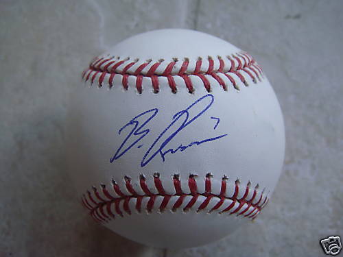 BEN REVERE PHILADELPHIA PHILLIES OFFICIAL SIGNED ML BALL