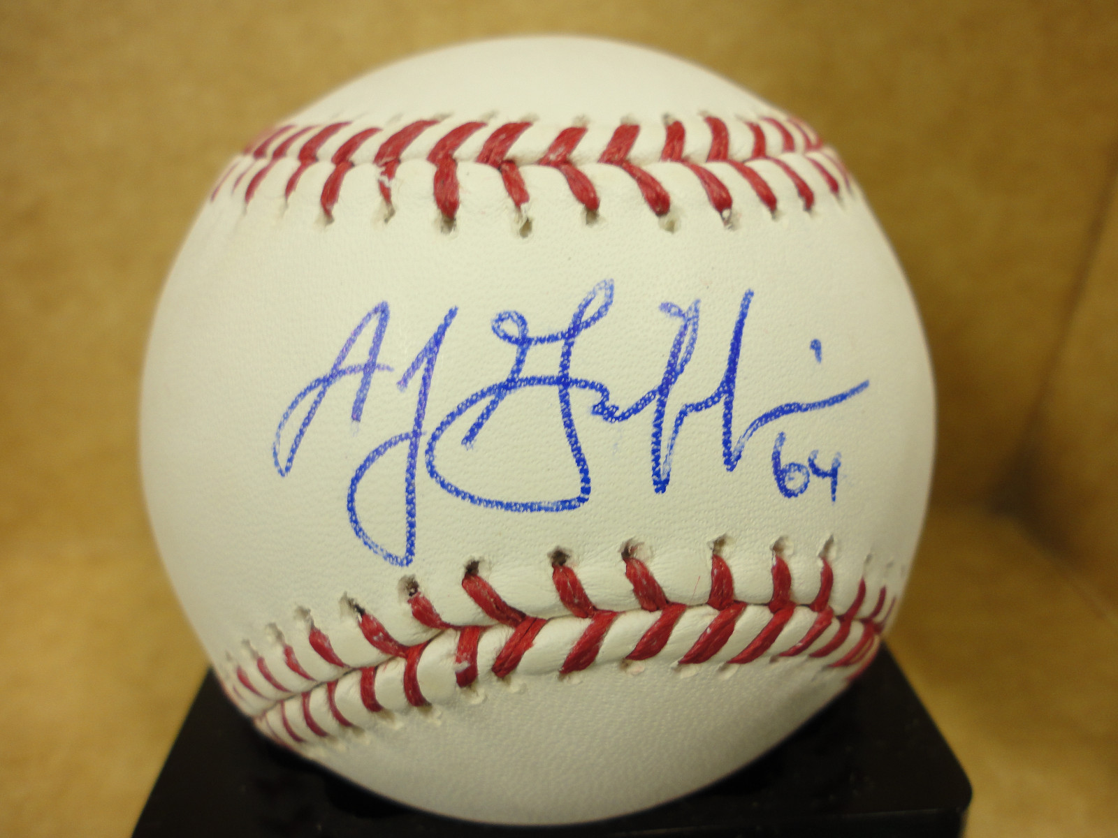 A.J. GRIFFIN OAKLAND A'S SIGNED AUTOGRAPH MAJOR LEAGUE BASEBALL W/COA