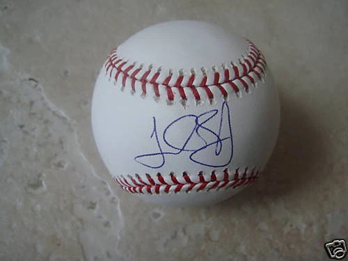 JORDAN SCHAFER ATLANTA BRAVES OFFICIAL SIGNED ML BALL