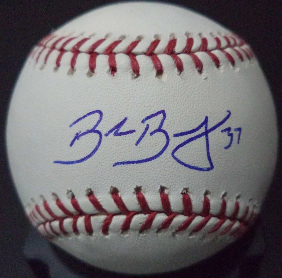 BRANDON BEACHY ATLANTA BRAVES SIGNED AUTOGRAPHED ROMLB BASEBALL W/COA