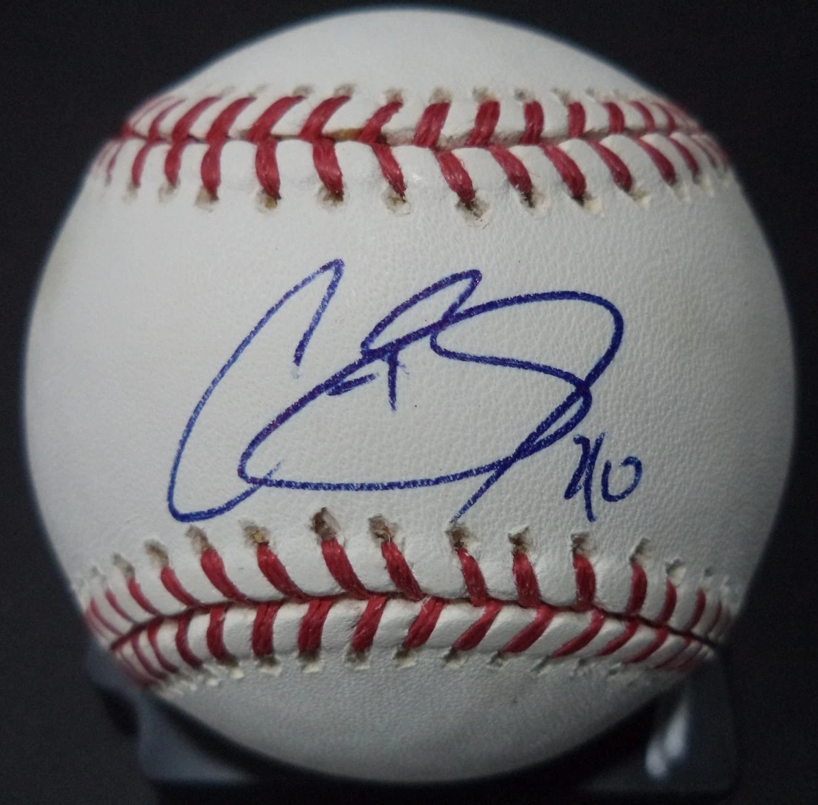 COLLIN BALESTER TIGERS/NATIONALS SIGNED AUTOGRAPHED ROMLB BASEBALL W/COA
