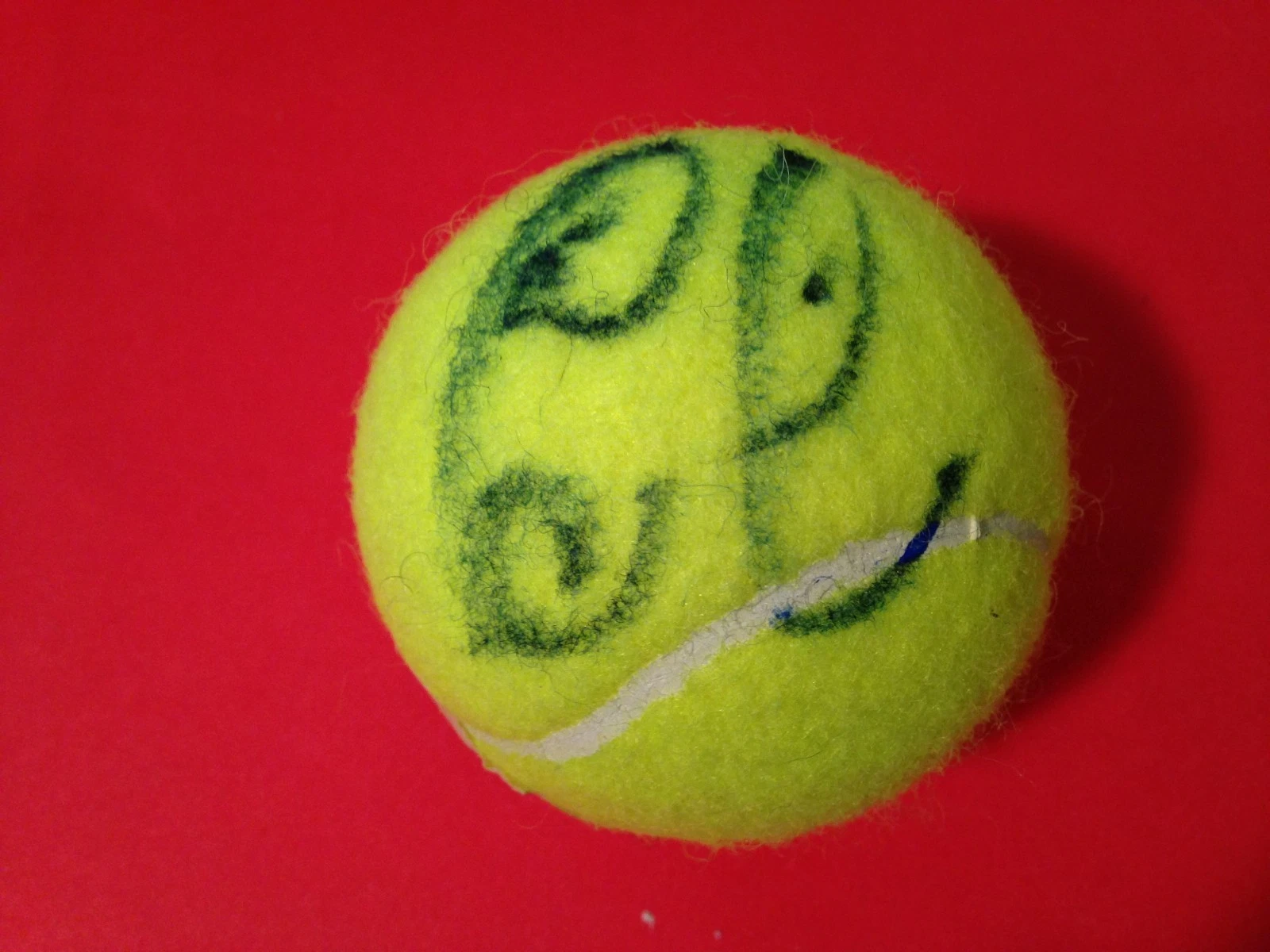 Marin Cilic Wilson Tennis Ball Signed Auto