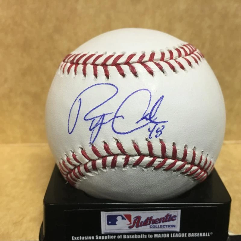 RYAN COOK BOSTON RED SOX M.L. SIGNED BASEBALL W/COA