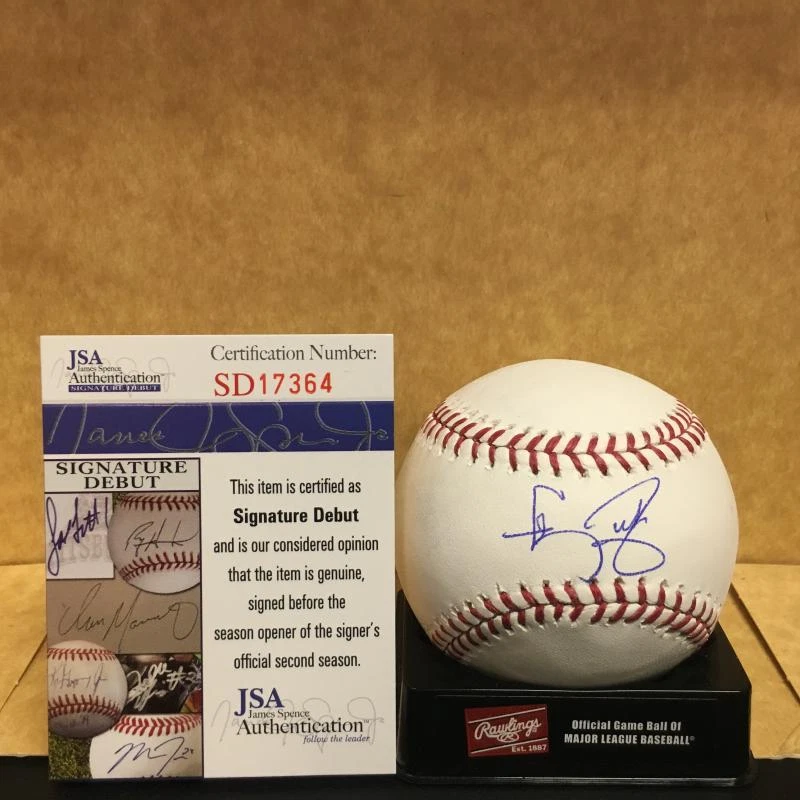 CARSON FULMER CHICAGO WHITE SOX SIGNATURE DEBUT M.L. SIGNED BASEBALL JSA SD17364