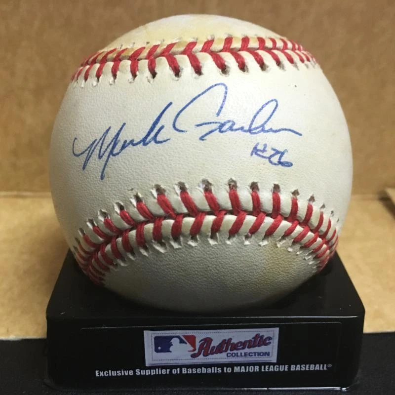 MARK GARDNER SAN FRANCISCO GIANTS N.L. SIGNED BASEBALL W/COA