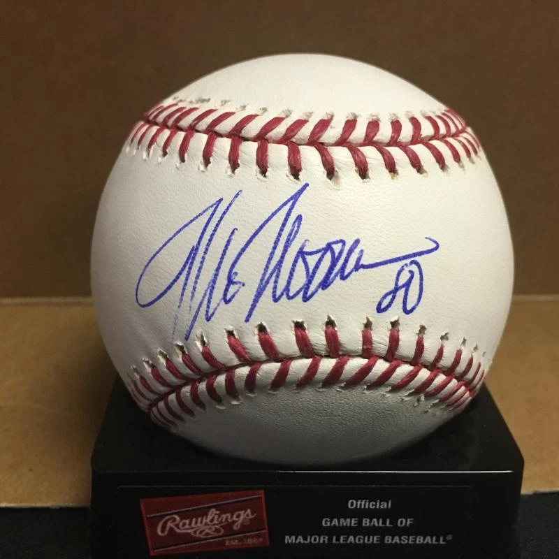 NICK NOONAN SAN FRANCISCO GIANTS M.L. SIGNED BASEBALL W/COA