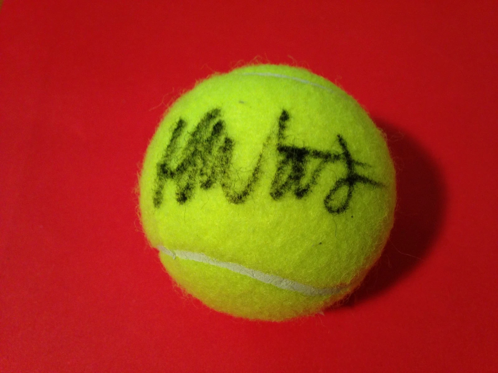 Heather Watson Wilson Tennis Ball Signed Auto