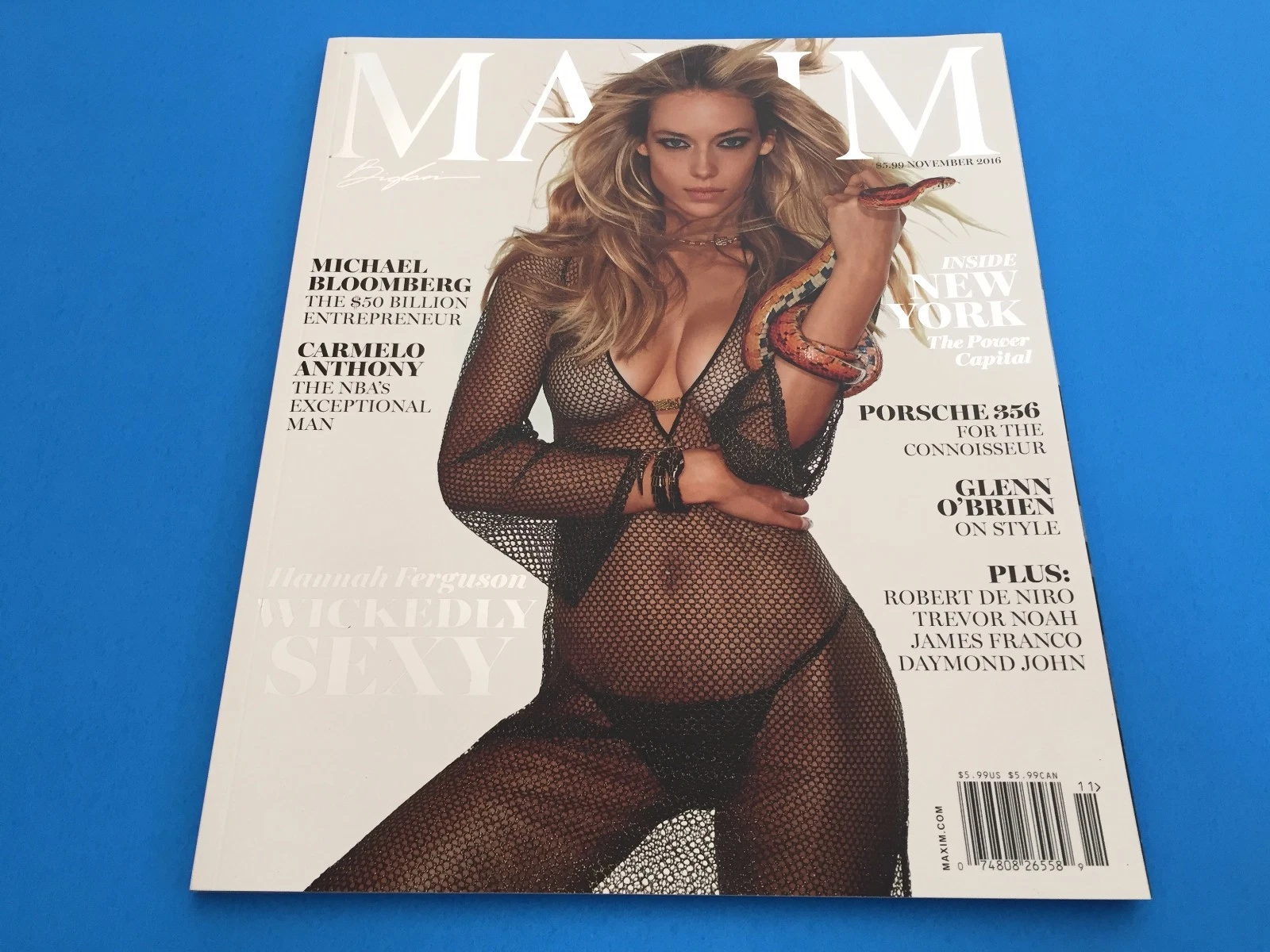 Hannah Ferguson Victoria's Secret 2016 MAXIM Magazine Mag Newstand Edition