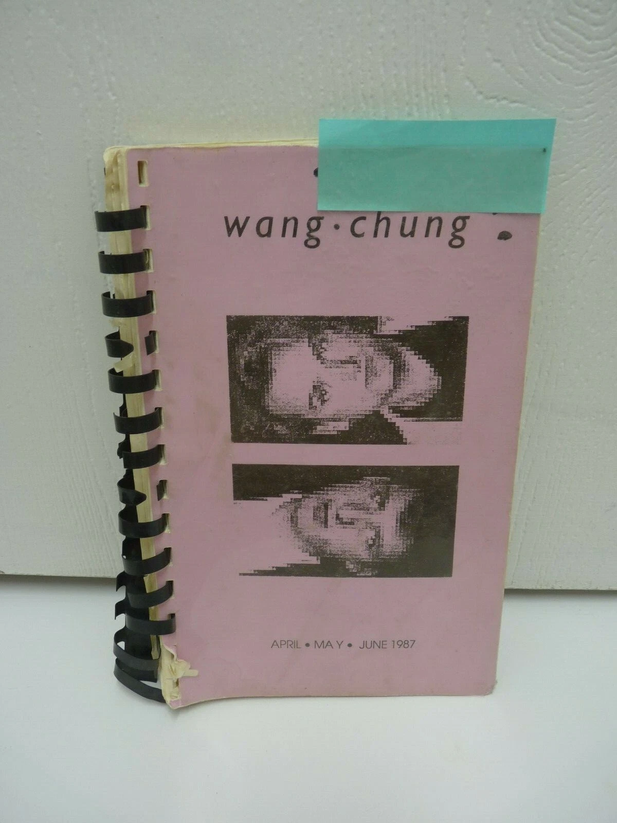 VINTAGE WANG CHUNG TOUR ITINERARY APRIL MAY JUNE 1987 COLLECTIBLE MEMORABILIA