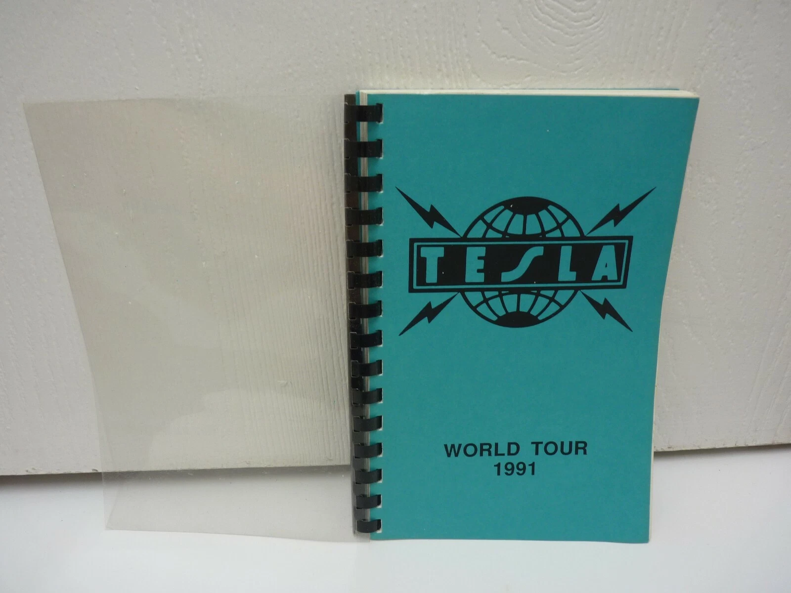 Vintage TESLA Tour Itinerary World Tour 1991