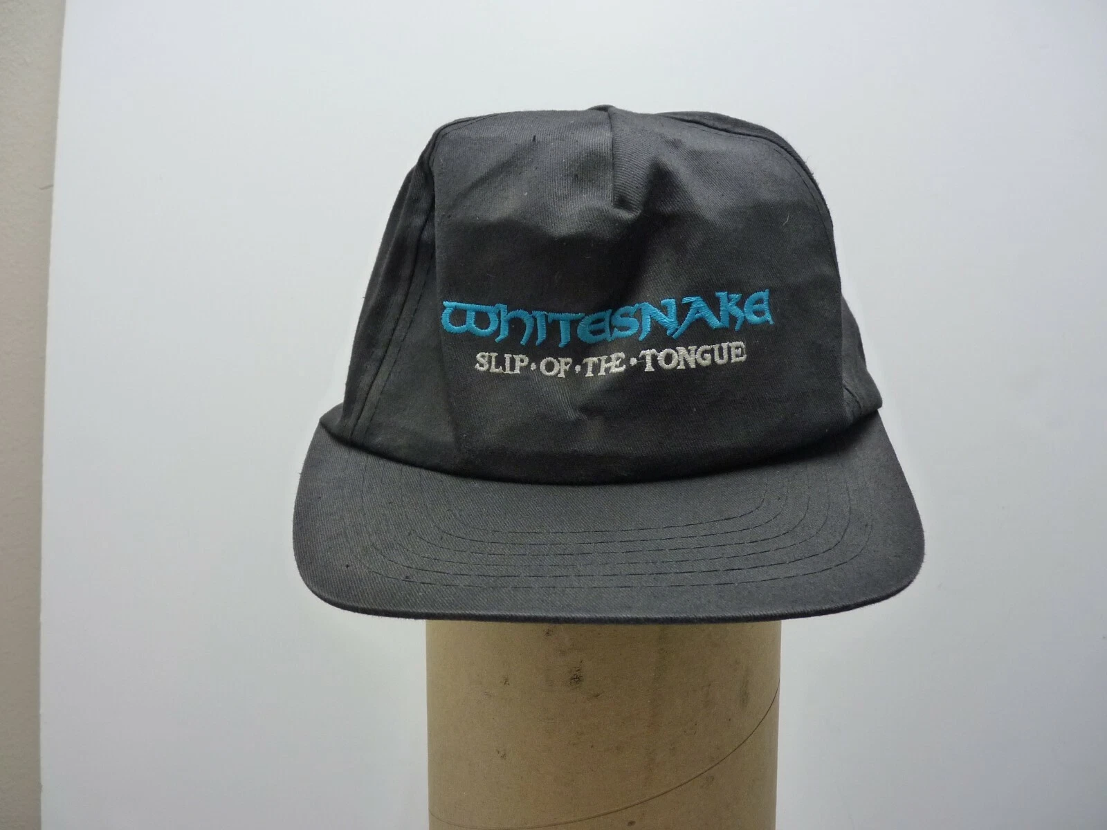 VINTAGE ORIGINAL WHITESNAKE SLIP OF THE TONGUE 1990 CONCERT TOUR HAT #2 COLLECTIBLE MEMORABILIA