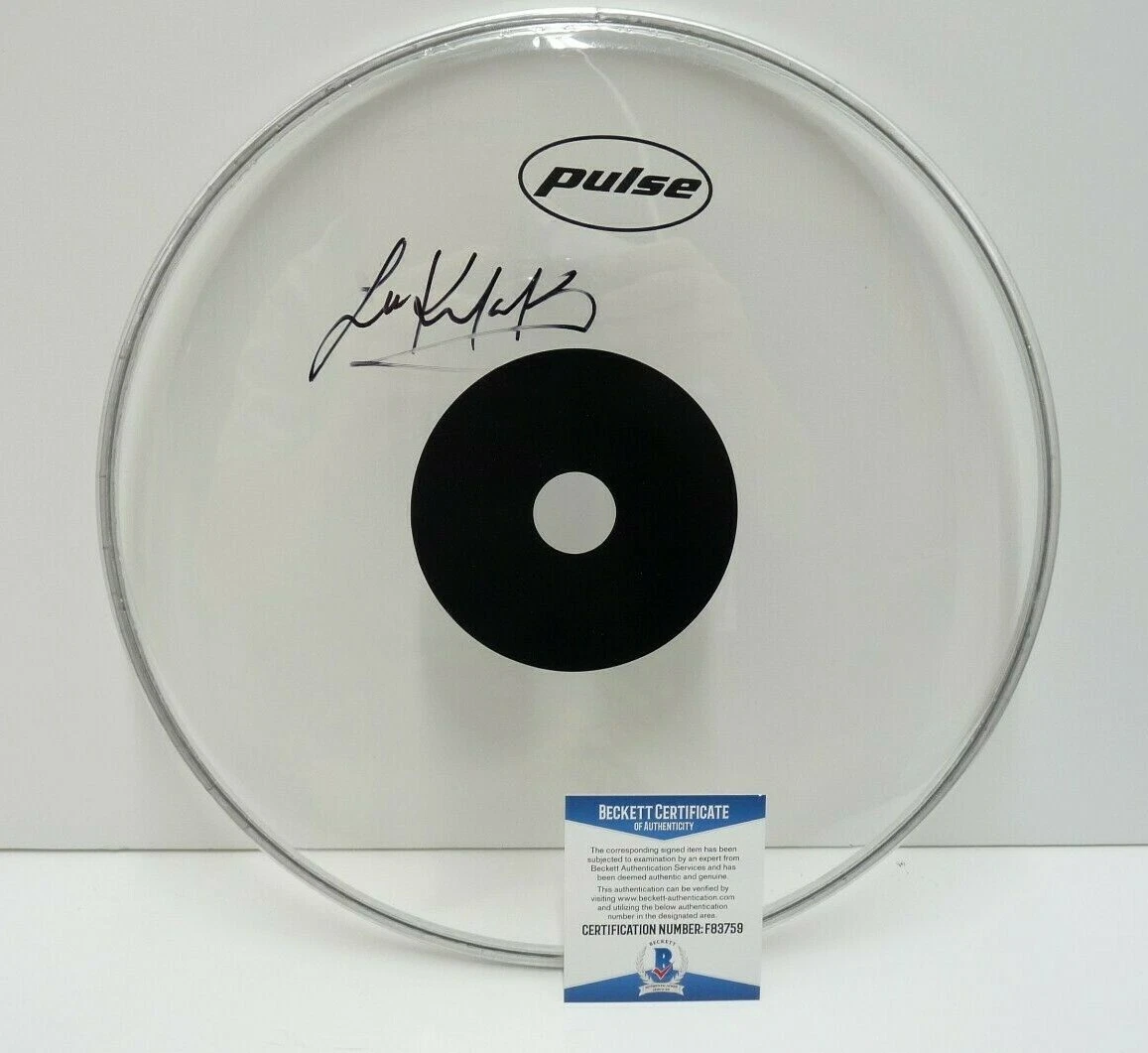 Lee Kerslake OZZY Drummer Signed Autographed 12