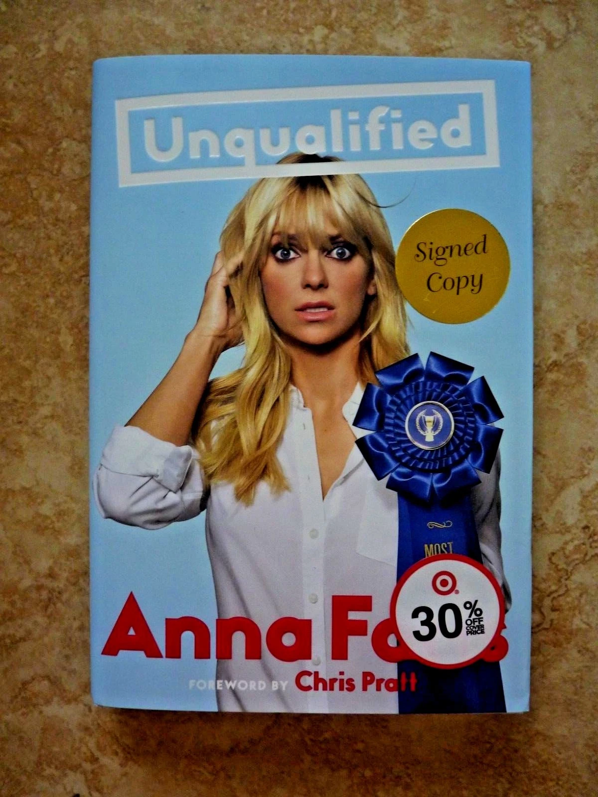 ANNA FARIS SIGNED AUTOGRAPHED BOOK UNQUALIFIED BAS BECKETT GUARANTEED COLLECTIBLE MEMORABILIA