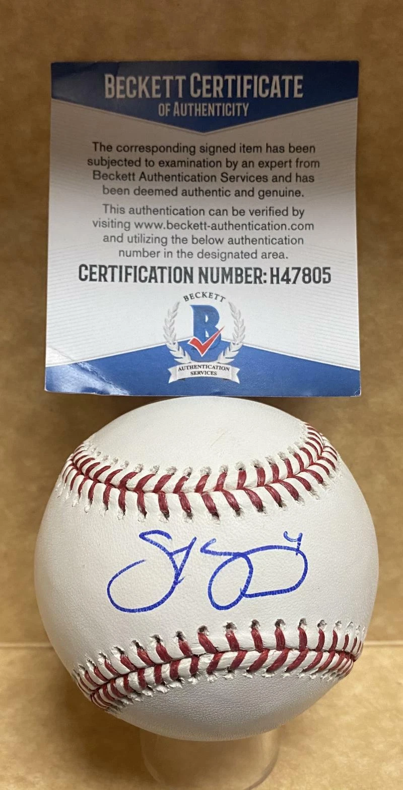 SCOTT KINGERY PHILADELPHIA PHILLIES SIGNED AUTO M.L. BASEBALL BECKETT H47805