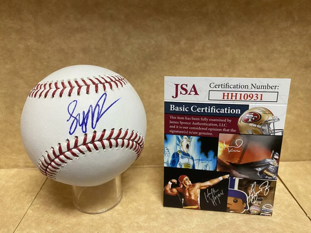 LYON RICHARDSON CINCINNATI REDS SIGNED AUTOGRAPHED M.L. BASEBALL JSA HH10931