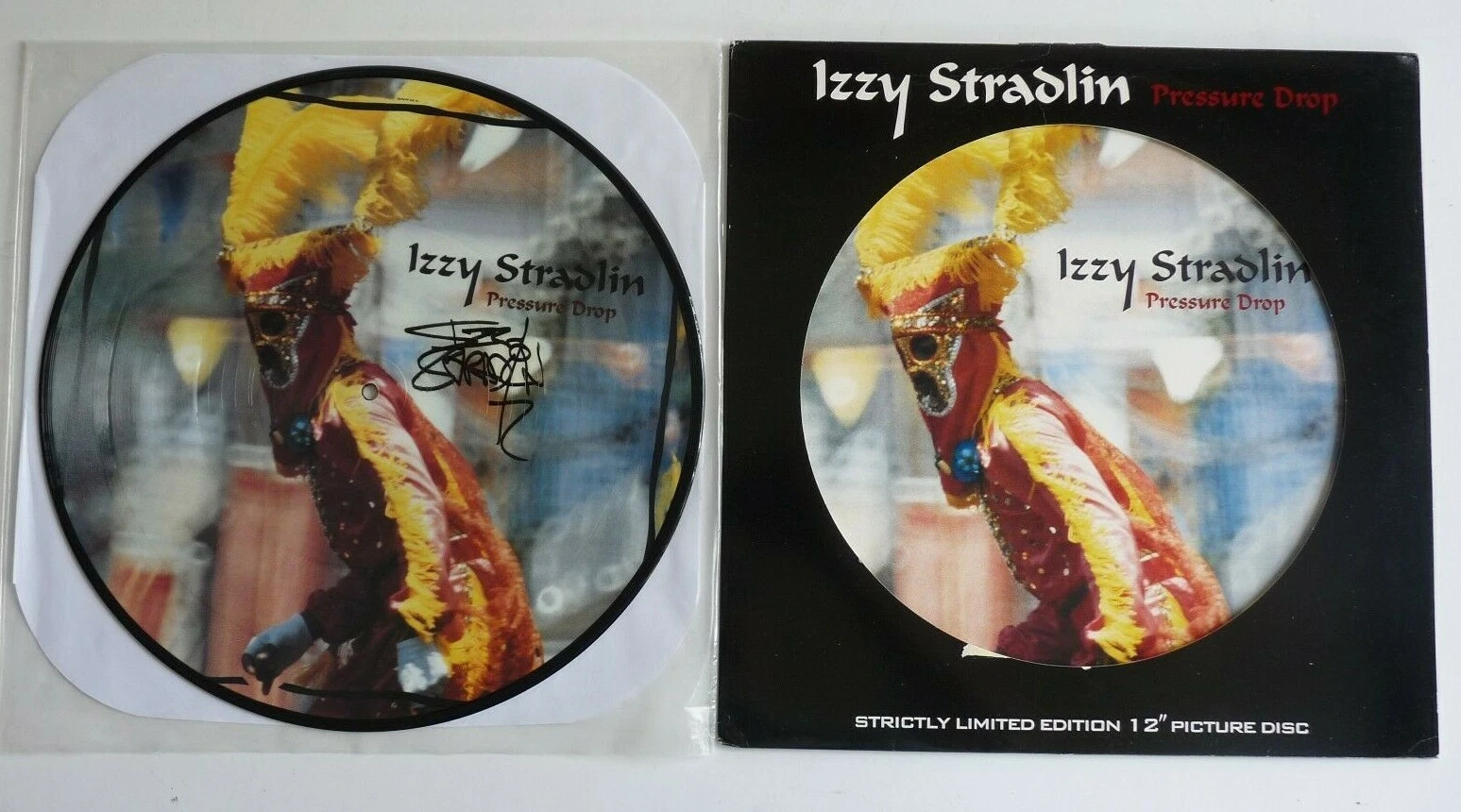 Izzy Stradlin Guns & Roses Full Name Signed Autographed 12