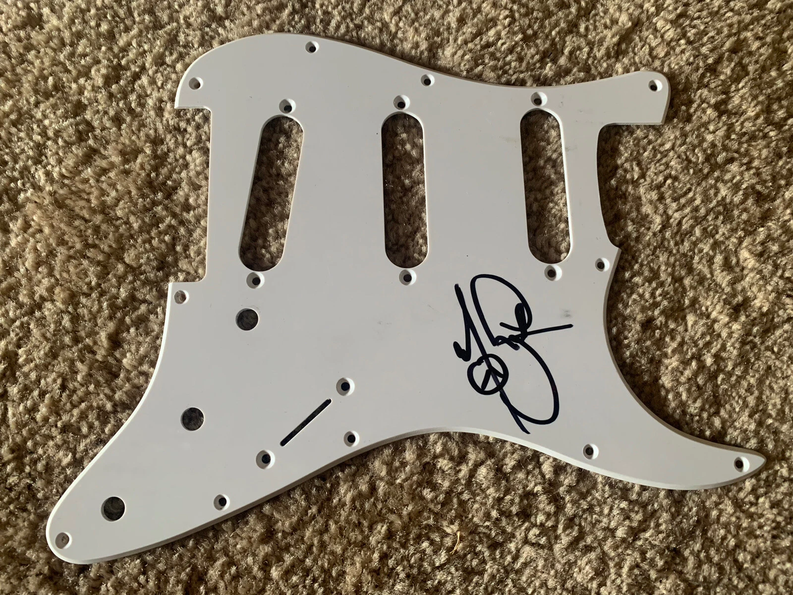 Nils Lofgren Autographed Signed Music Guitar Pickguard BAS Guaranteed