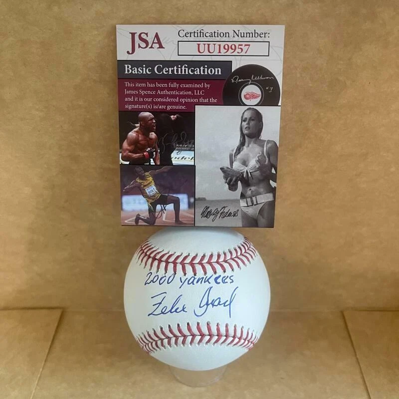 FELIX JOSE CARDINALS/YANKEES SIGNED AUTOGRAPHED M.L. BASEBALL JSA UU19957