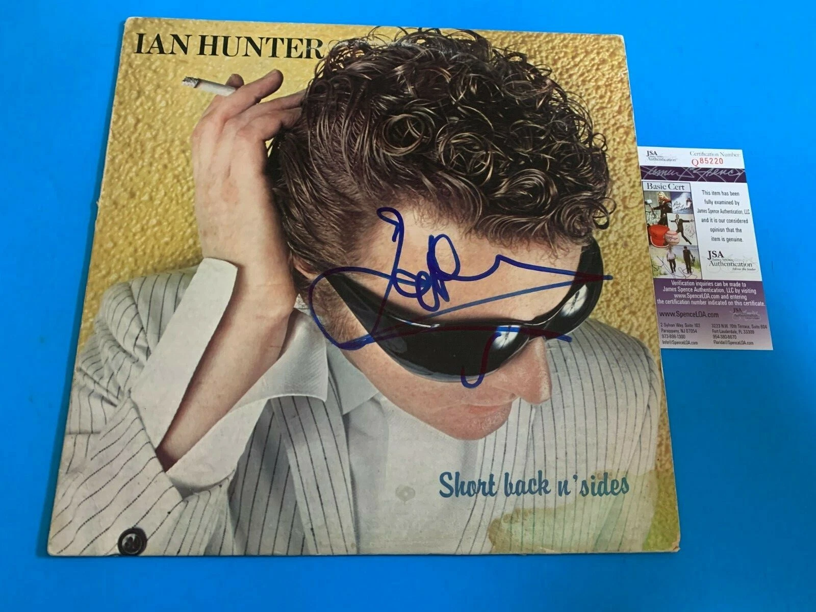 Ian Hunter Short Back N Sides Signed Auto 12