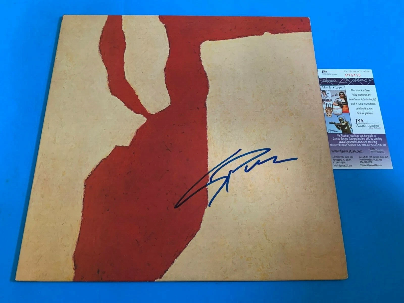 Graham Parker The Up Escalator Signed Auto 12