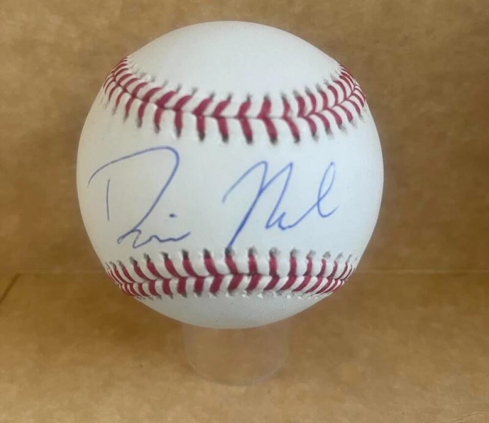 DOMINIC HAMEL METS SIGNATURE DEBUT SIGNED AUTOGRAPHED M.L. BASEBALL JSA SD140100