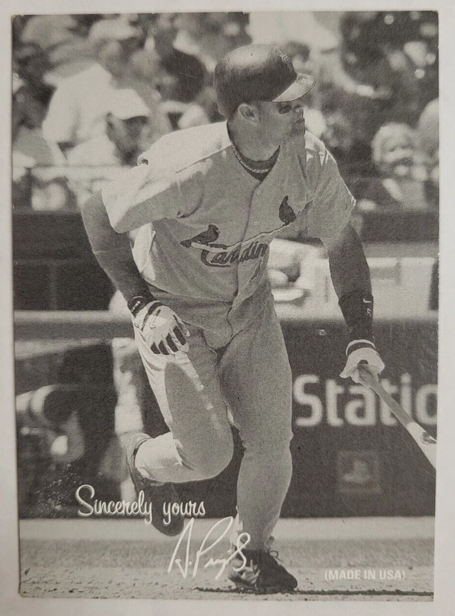 2003 DONRUSS ALBERT PUJOLS CARDINALS LEGEND CODE 10/46 BASEBALL CARD