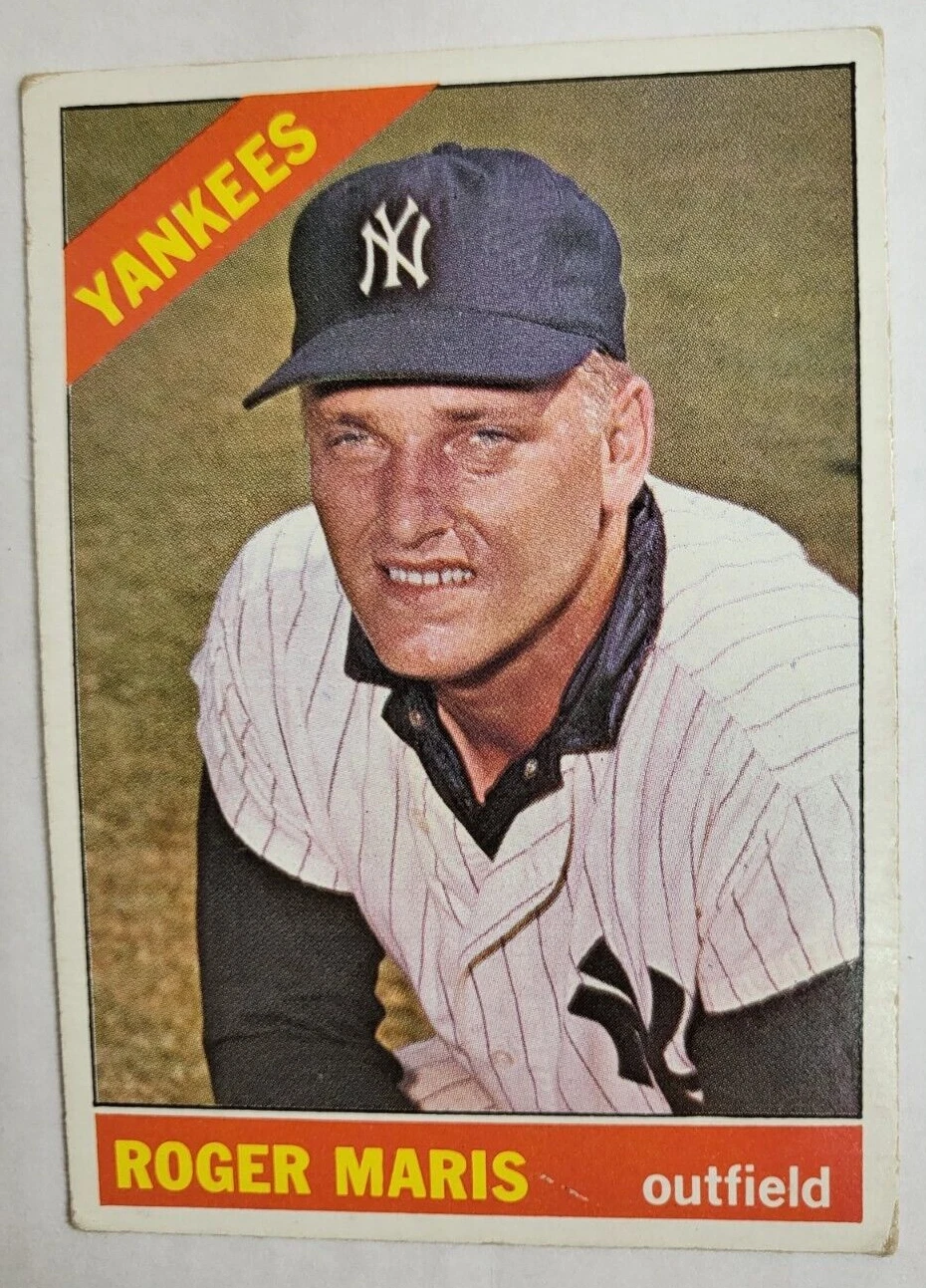 1966 TOPPS ROGER MARIS #365 YANKEES BASEBALL CARD