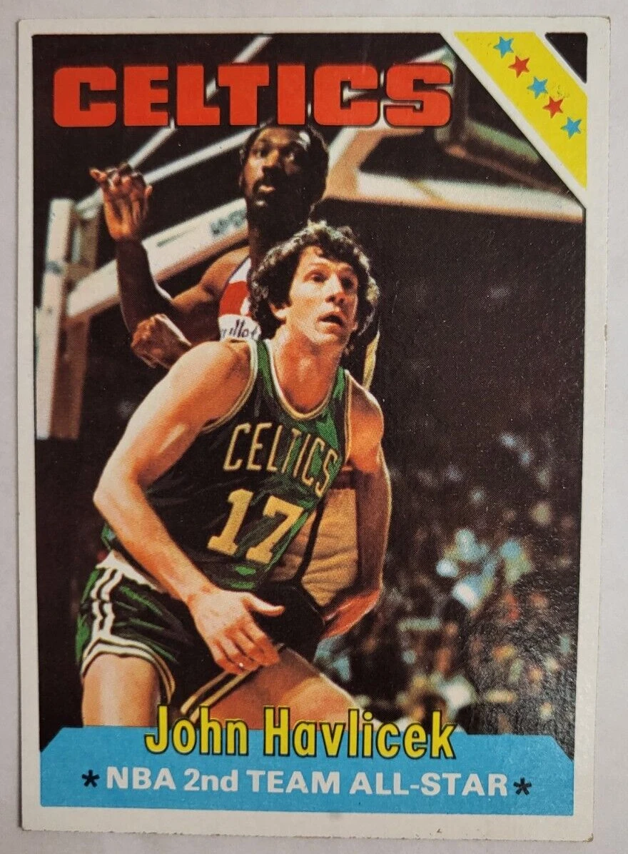1975-76 TOPPS JOHN HAVLICEK CELTICS NICE CONDITION BASKETBALL CARD