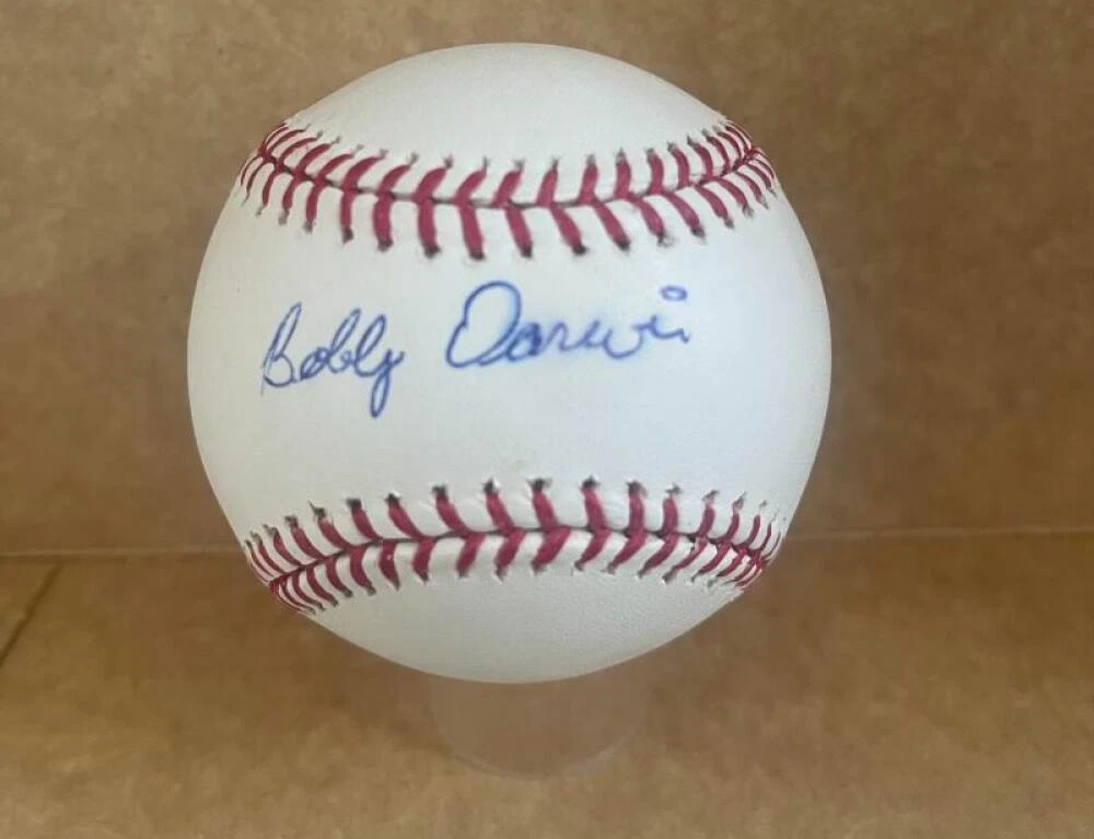 BOBBY DARWIN DODGERS/TWINS/CUBS/REDS SOX SIGNED M.L. BASEBALL JSA AH46937
