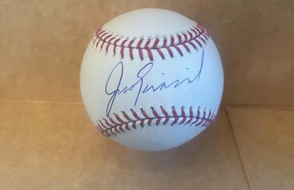 JIM EISENREICH TWINS/PHILLIES SIGNED AUTO M.L. BASEBALL JSA AH66107