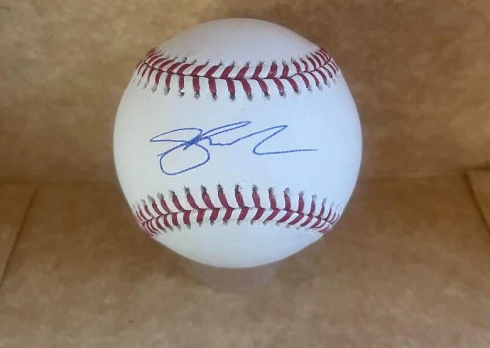 LONNIE WHITE JR.PIRATES SIGNED AUTOGRAPHED M.L. BASEBALL BECKETT AUTH