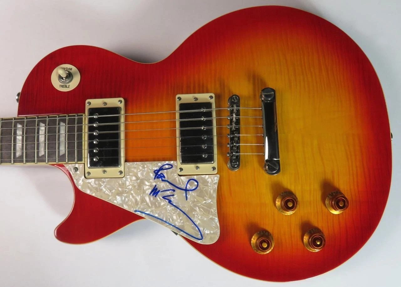 Paul McCartney THE BEATLES Signed Autograph Auto Left Les Paul Guitar JSA BAS