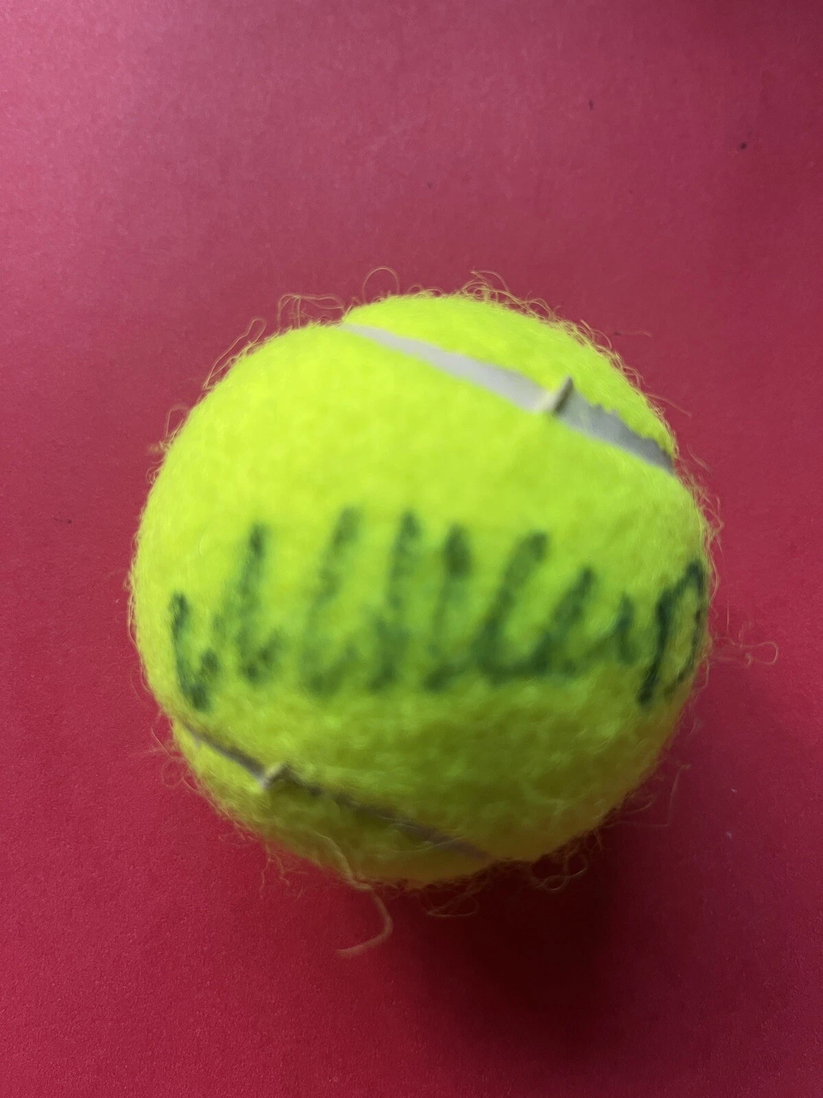 Madison Keys USA Penn Tennis Ball Signed Auto