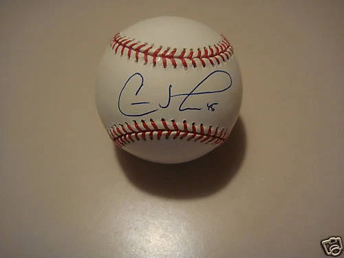 CARLOS LEE HOUSTON ASTROS SIGNED OFFICIAL ML BALL