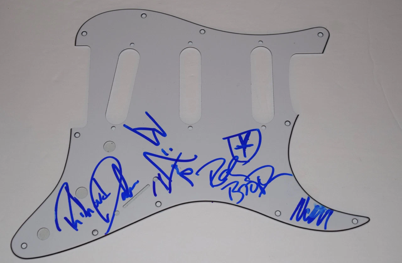 Vintage Trouble Signed Autograph Electric Guitar Pickguard Ty Taylor +4 COA