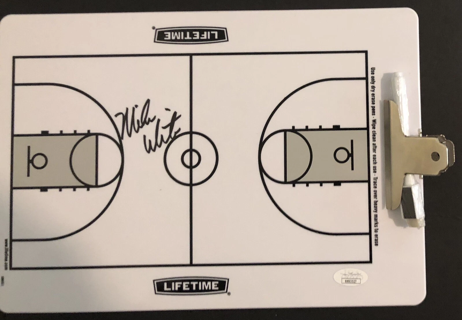 Mike White Signed Autographed Florida Gators Coaches Clipboard JSA