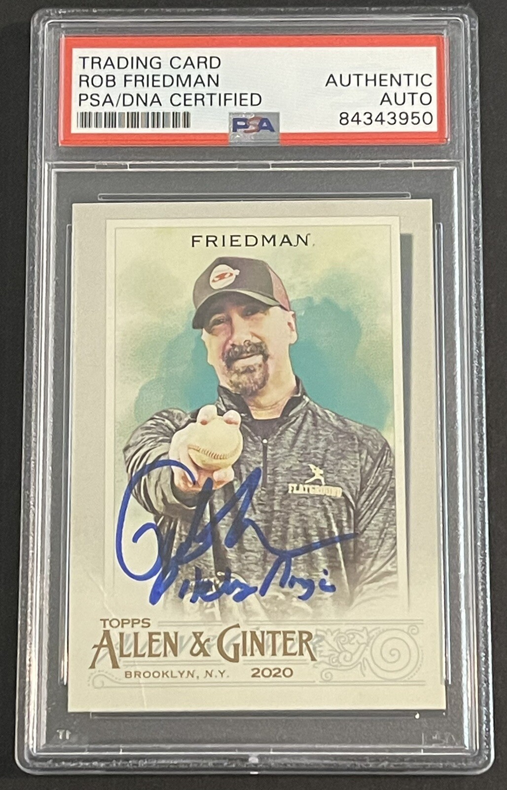 Rob Friedman Signed Autographed 2020 Allen & Ginter Card Baseball PSA/DNA