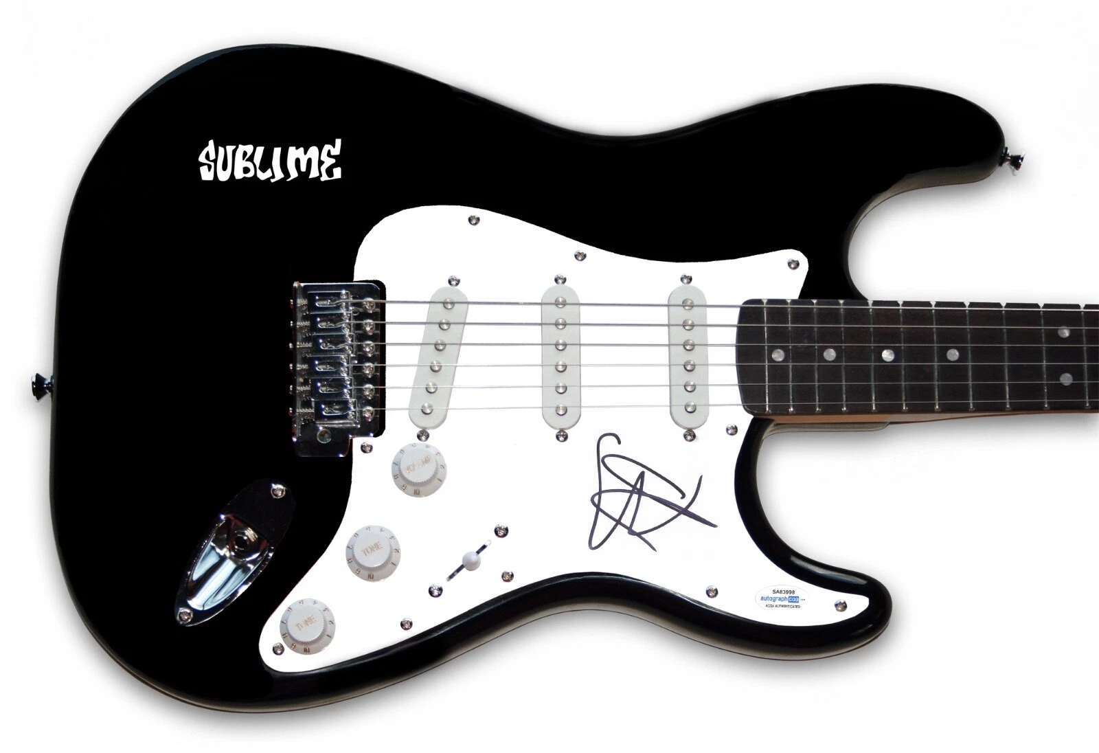 Eric Wilson Signed Autographed Electric Guitar Sublime ACOA COA
