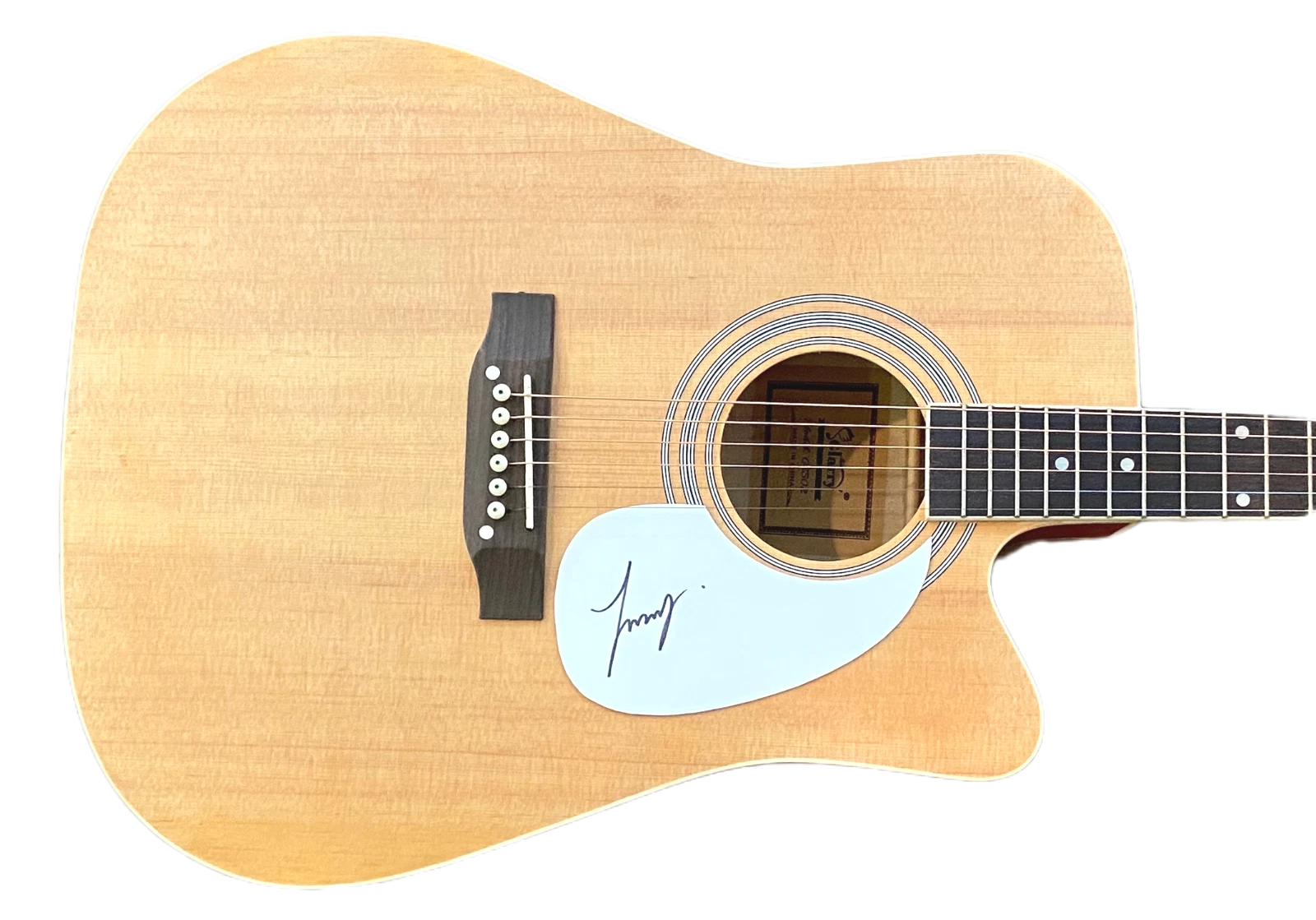 Cat Stevens Signed Autographed Full Size Acoustic Guitar Yusuf Islam ACOA COA