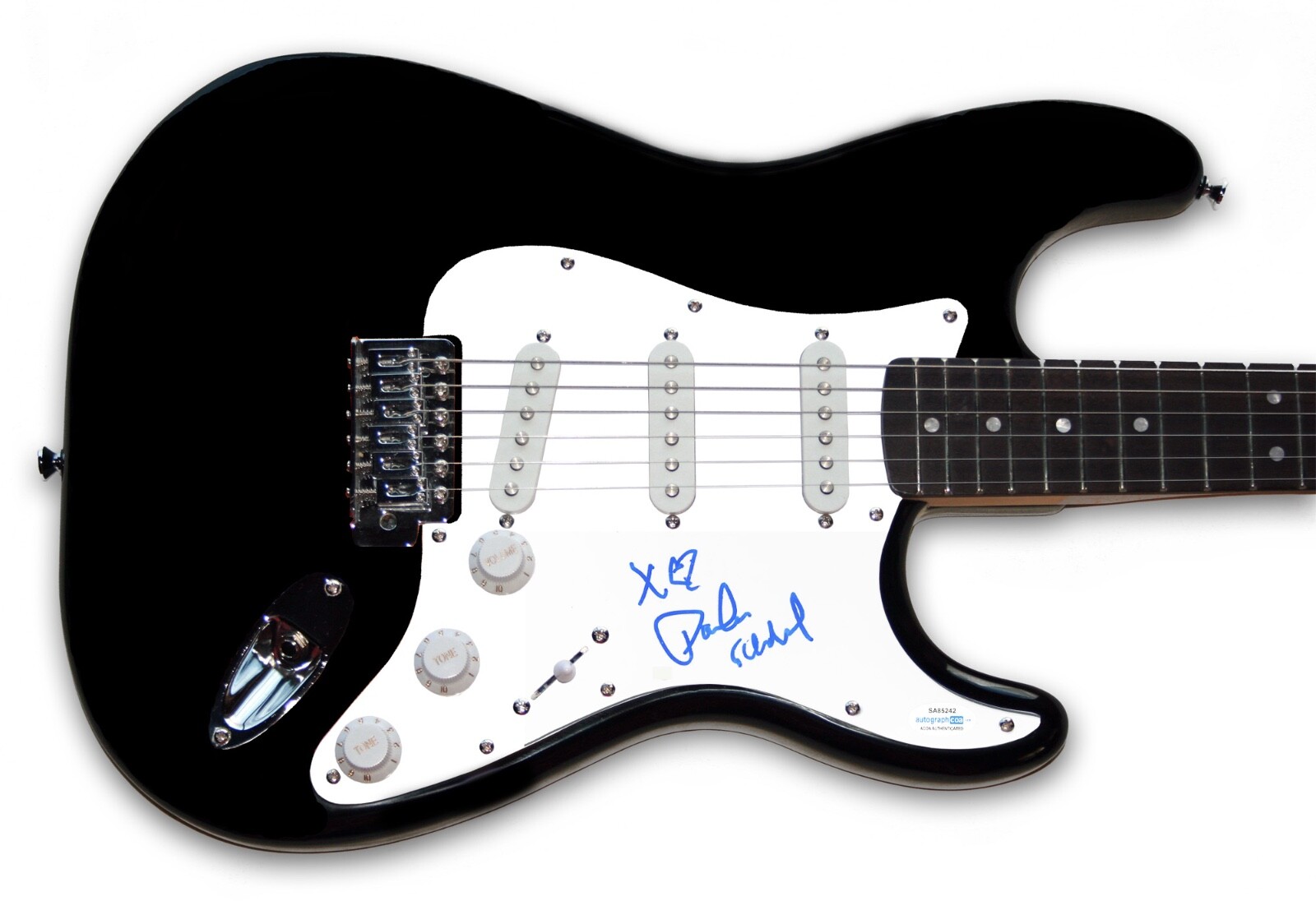 Paula Abdul Signed Autographed Electric Guitar American Idol ACOA COA