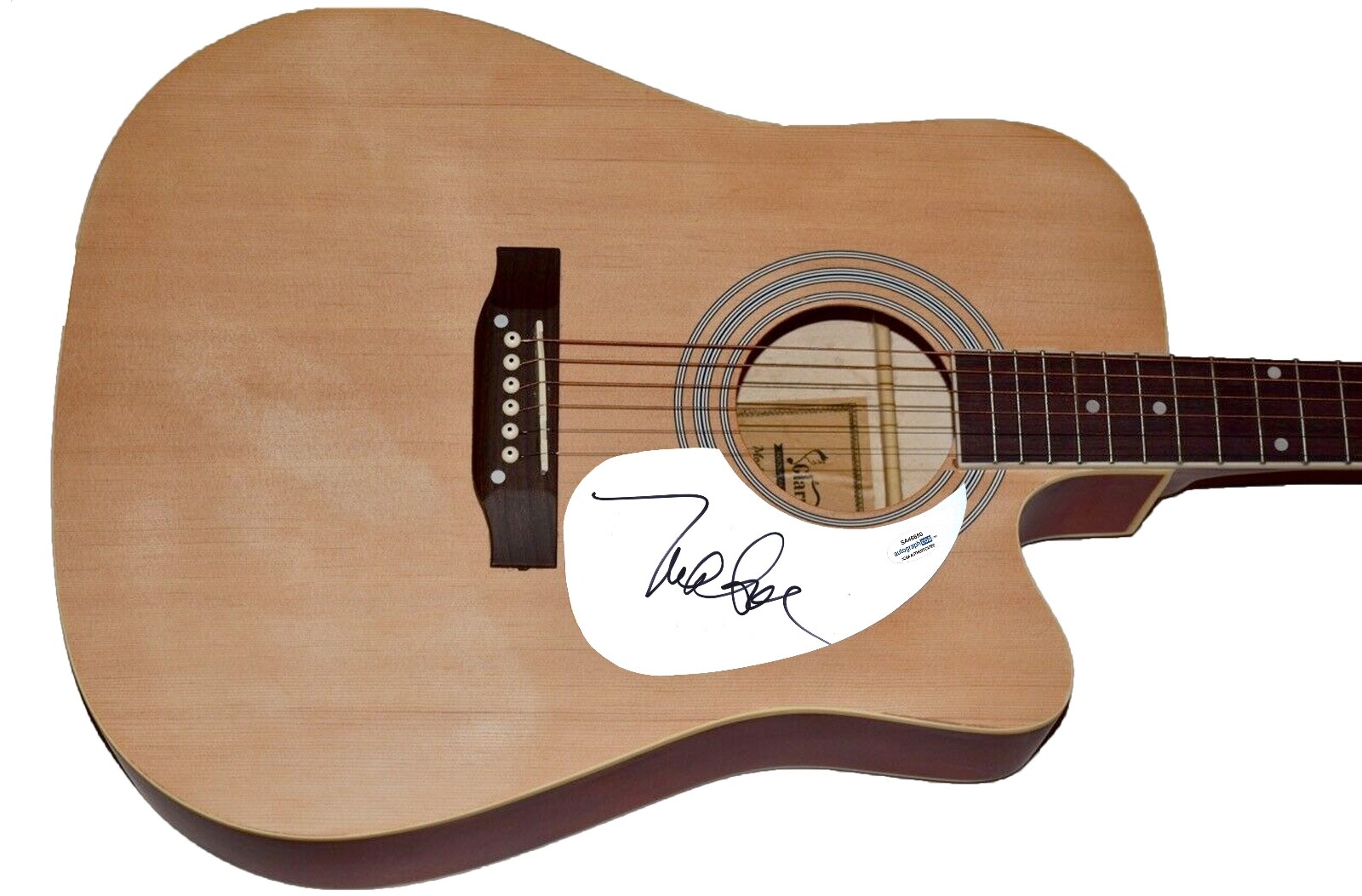 Mike Love Signed Autographed Full Size Acoustic Guitar The Beach Boys ACOA COA