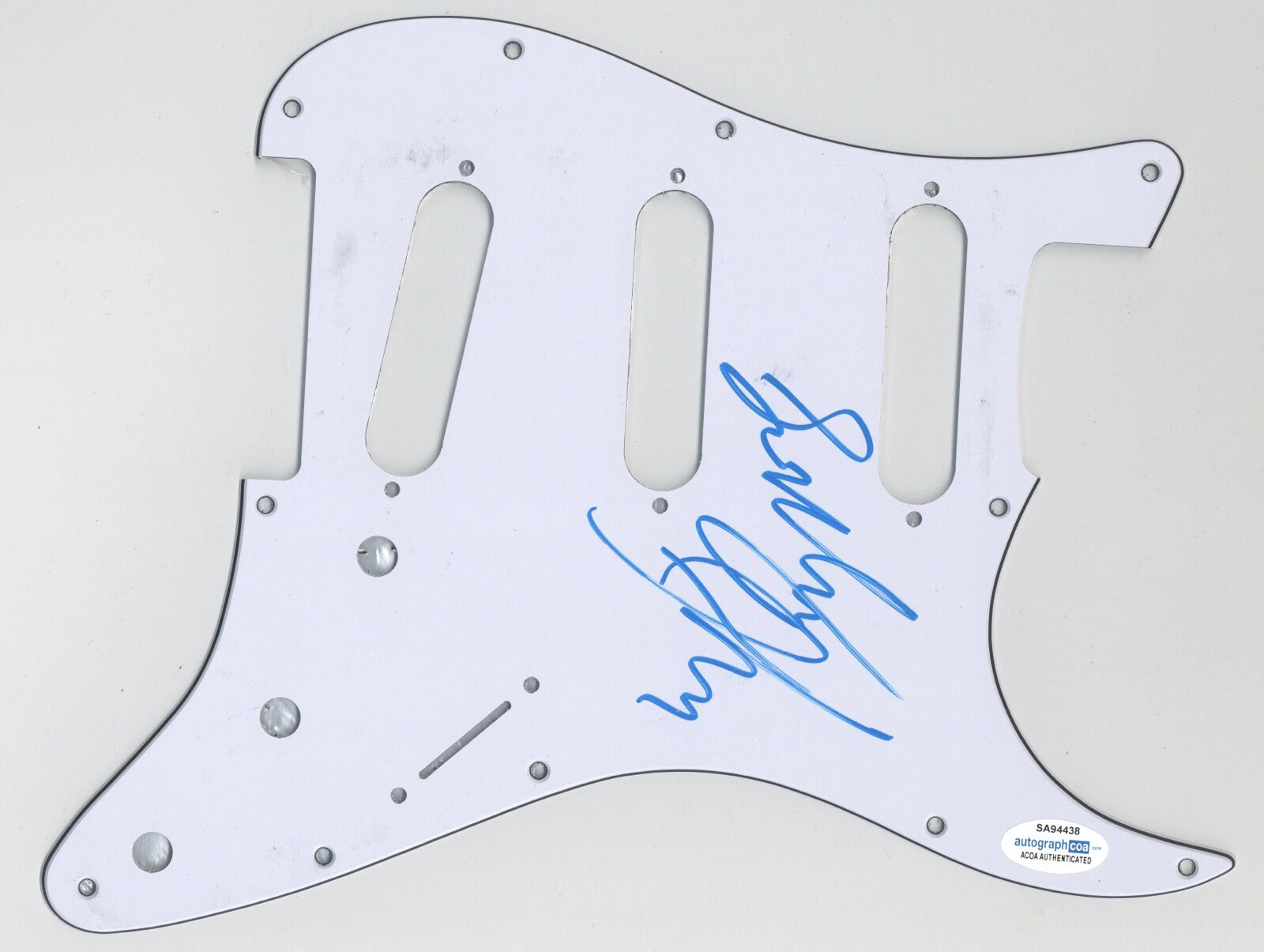 SOUTHSIDE JOHNNY SIGNED AUTOGRAPH STRAT ELECTRIC PICK GUARD ACOA COA GUITAR