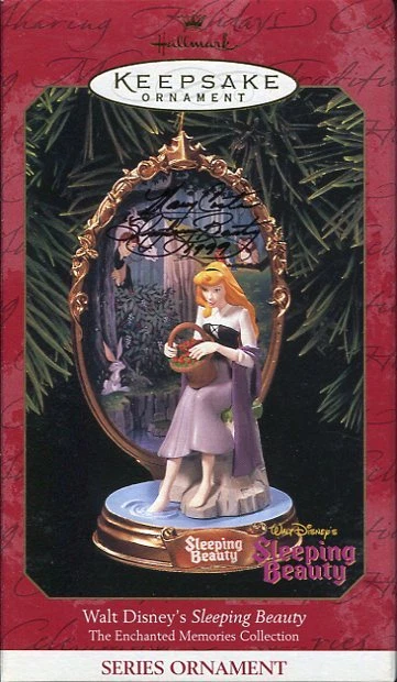 SLEEPING BEAUTY DISNEY HAND SIGNED HALLMARK ORNAMENT    SIGNED MARY COSTA    JSA COLLECTIBLE MEMORABILIA