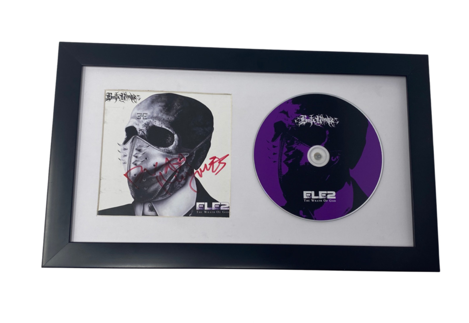 Busta Rhymes Signed Extinction Level Event 2 Ele2 Framed CD Dispay Beckett COA