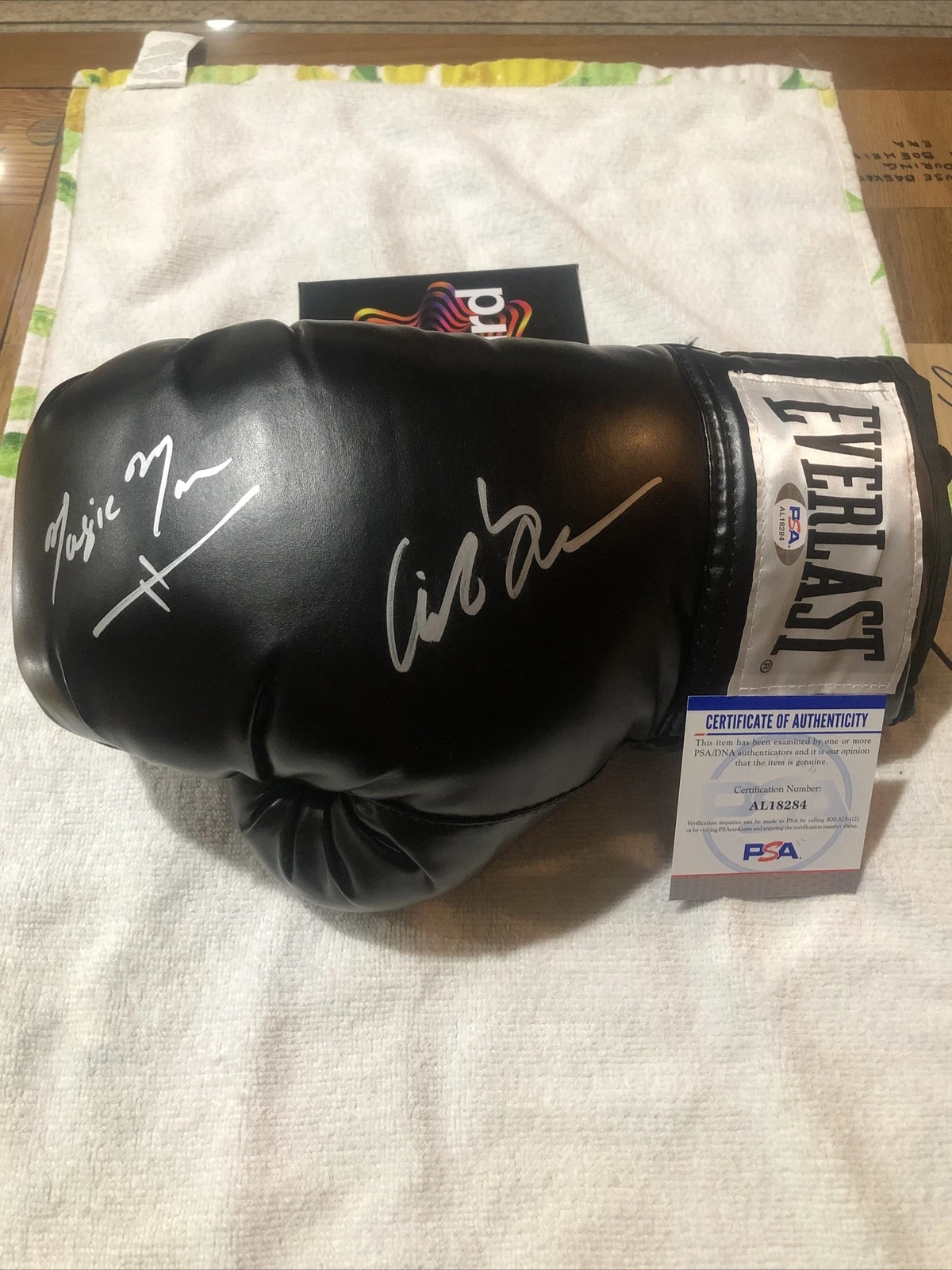 ANTONIO TARVER MAGIC MAN SIGNED AUTOGRAPH EVERLAST BOXING GLOVE CHAMP PSA COA COLLECTIBLE MEMORABILIA