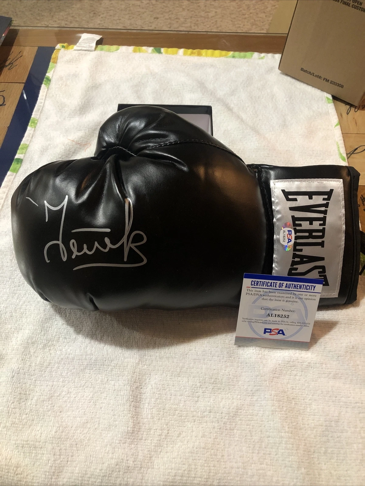 BAKHODIR JALOLOV SIGNED AUTOGRAPH BOXING GLOVE PSA COA OLYMPIC CHAMPION GOLD